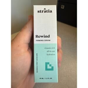 Stratia Rewind Firming Serum 1.3 fl oz NEW IN BOX